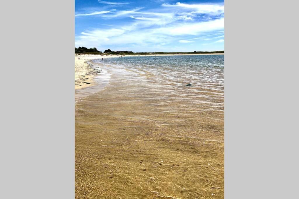 Charmant Studio A 400M De La Plage Avec Piscine 기델 외부 사진